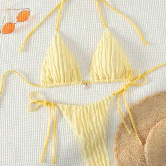 Yellow Bikini Set - Picture 3 of 6